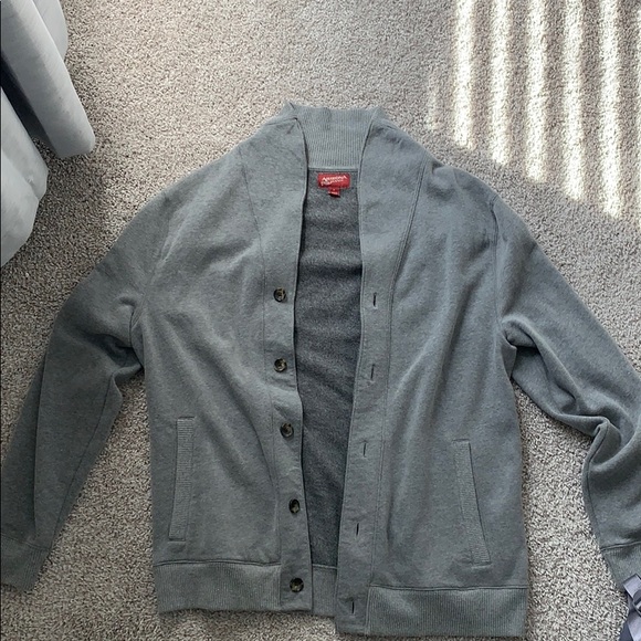 Men’s Long Sleeve Cardigan - Picture 1 of 3